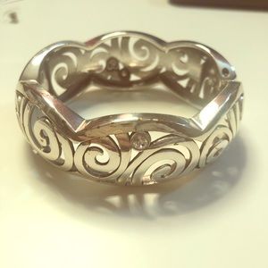 Silver bangle